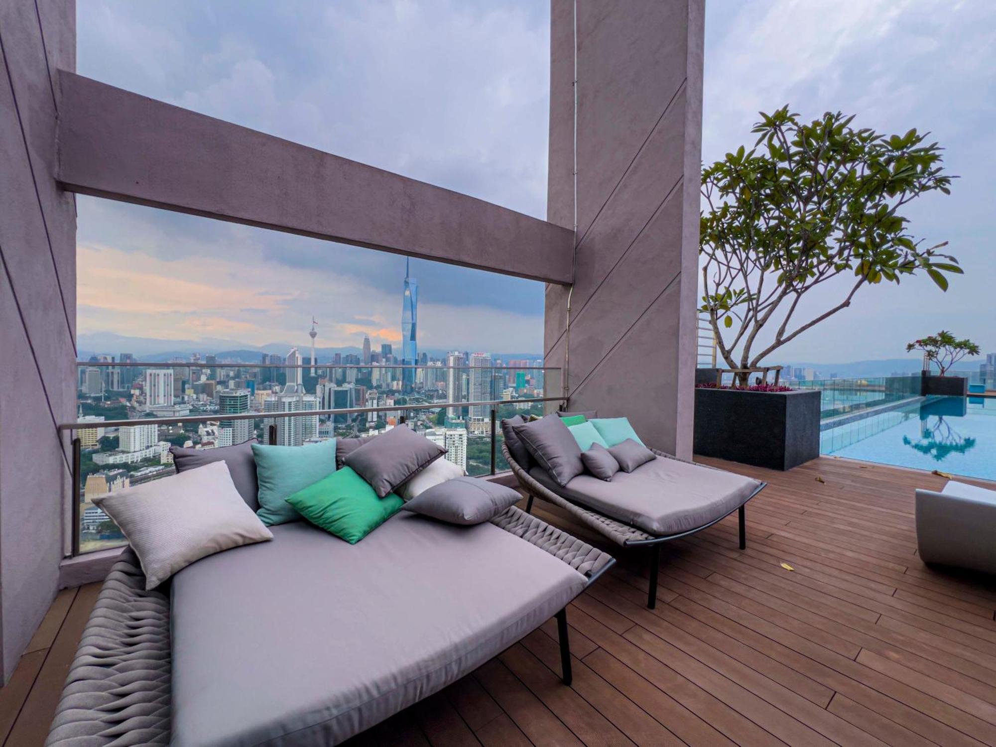 Sky Pool Suites Kl Sentral - Riveria City Kuala Lumpur Esterno foto